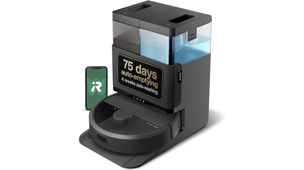 robot vacuum with mopping