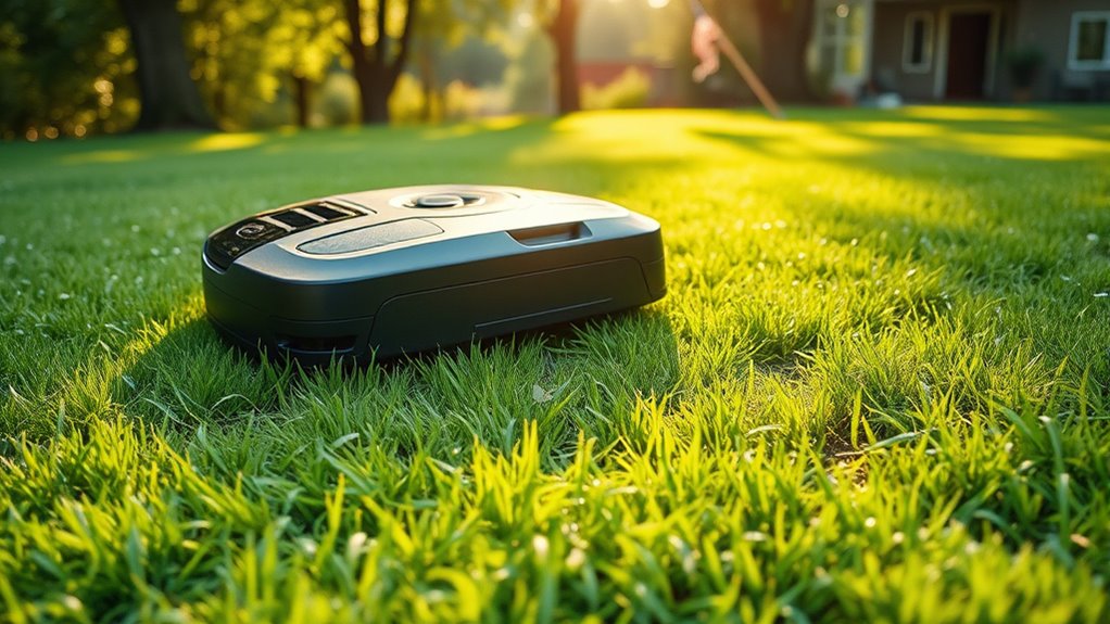 robotic mower eco benefits
