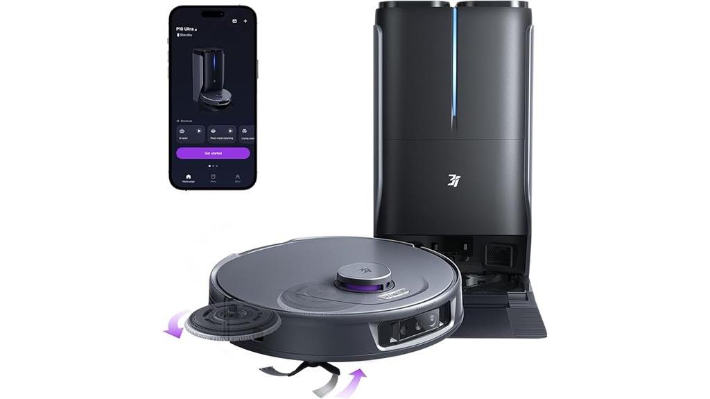 robotic vacuum and mop