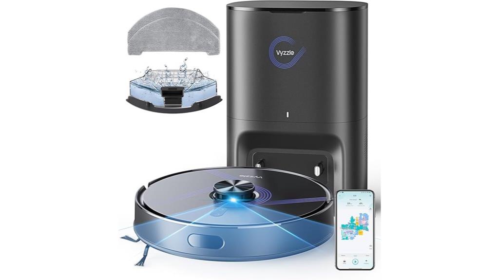 robotic vacuum with mopping