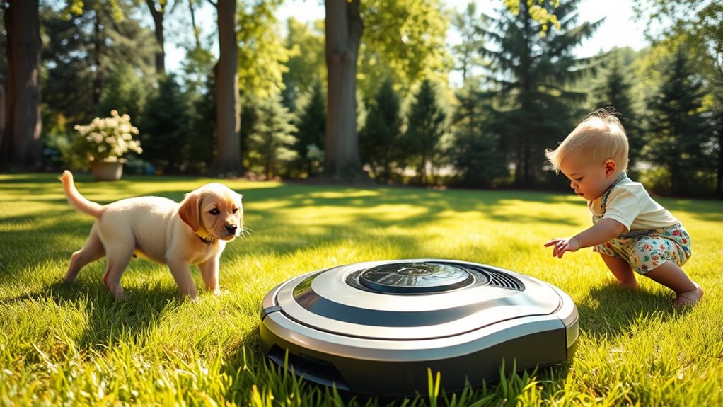 safety of robotic mowers