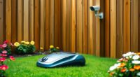 secure your robot mower