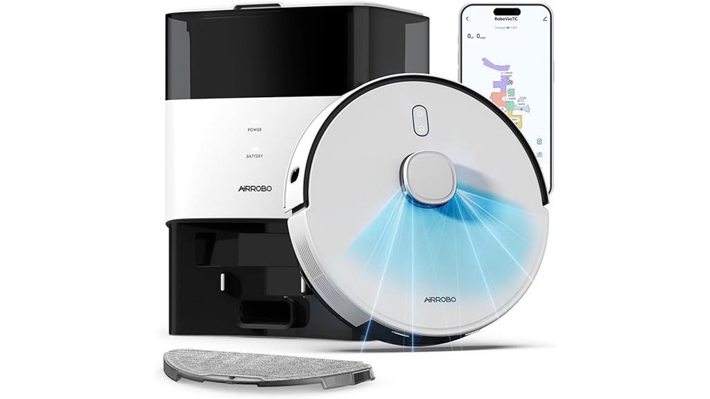 self emptying vacuum mop