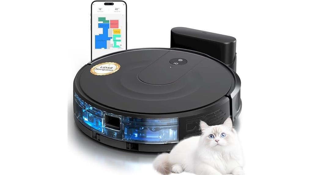 slim robot vacuum mop