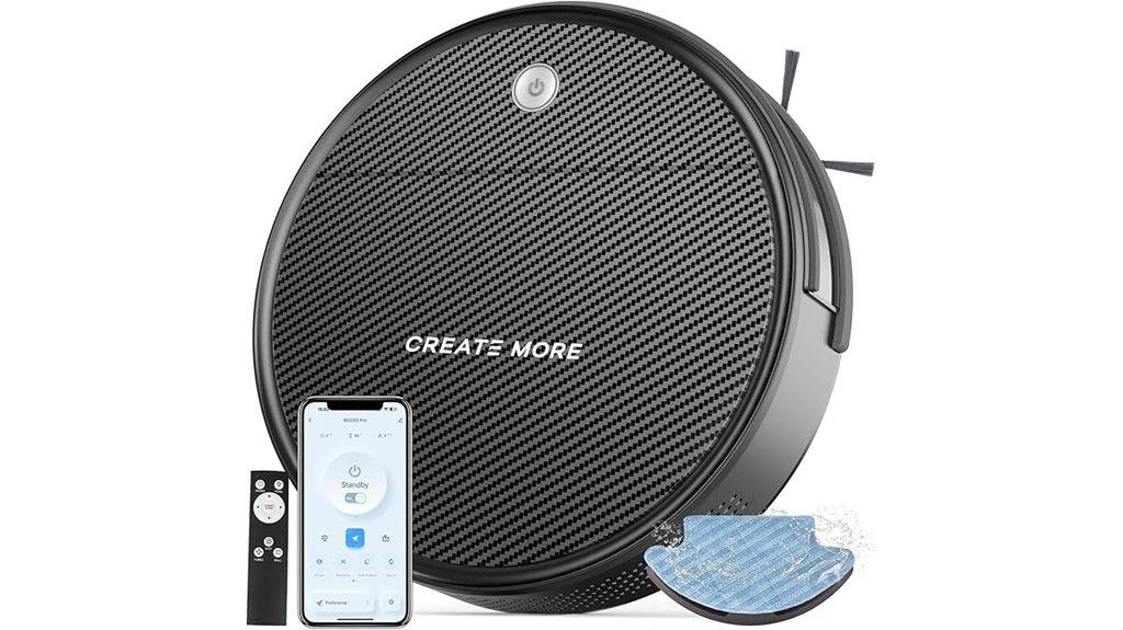 slim vacuum mop power