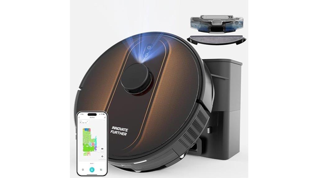 smart lidar vacuum mop