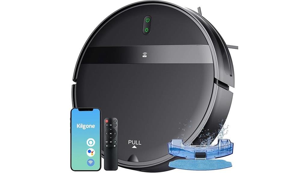 smart robot vacuum mop