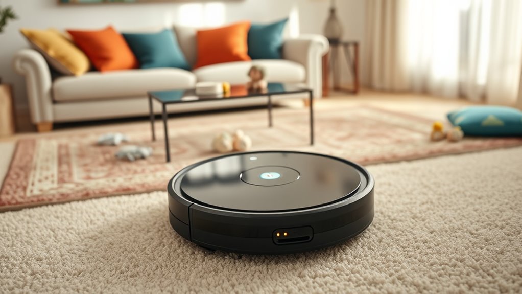 smart vacuuming saves time