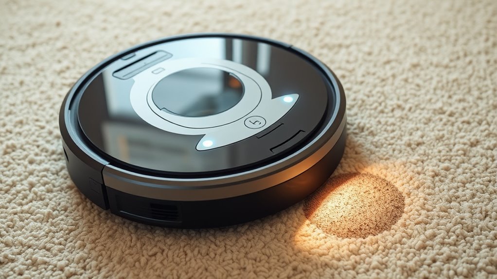 targeted dirt detection cleaning