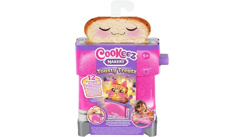 toasty plush gift toaster