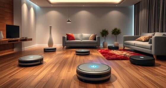 top app controlled robot vacuums