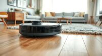 top camera navigated robot vacuums