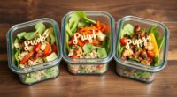 top glass food storage