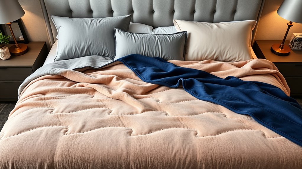 top king size electric blankets