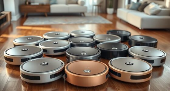 top round robot vacuums