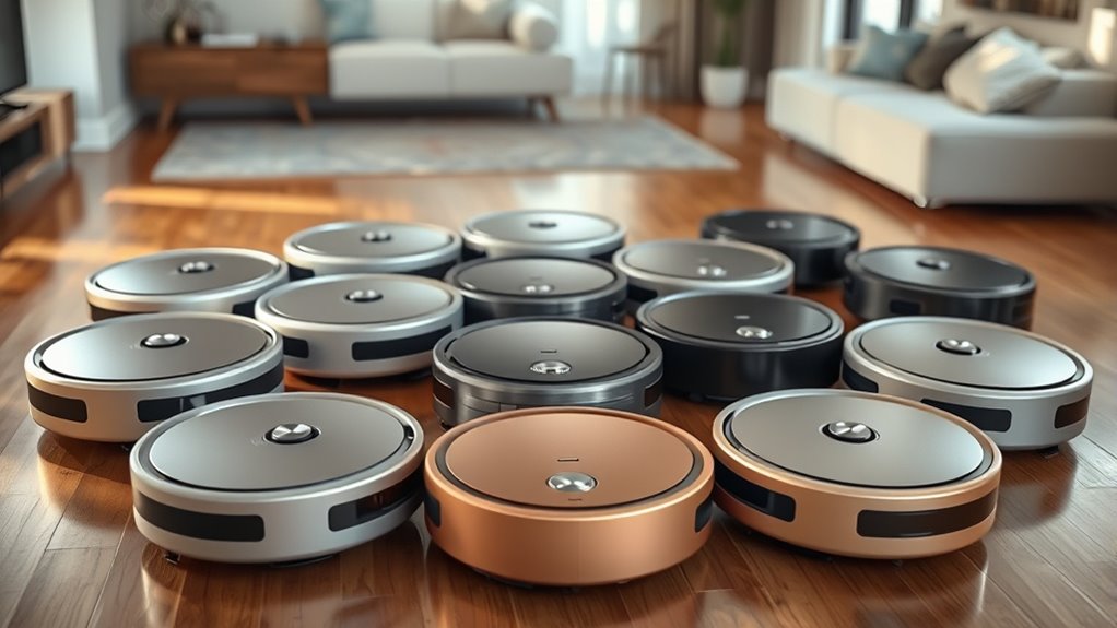 top round robot vacuums