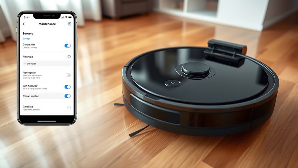 update firmware and app settings