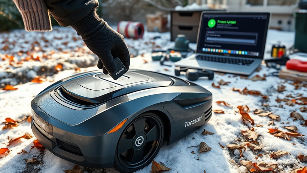 update mower firmware regularly