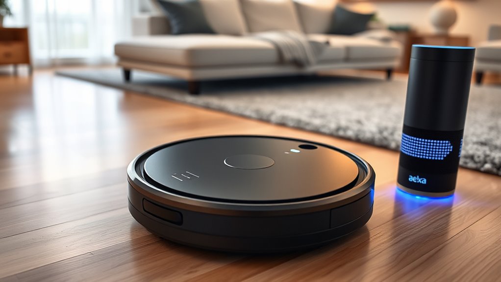 voice control and cleaning power