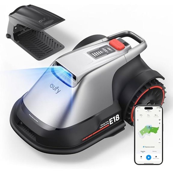 Eufy E18 Robot Lawn Mower with AI Navigation