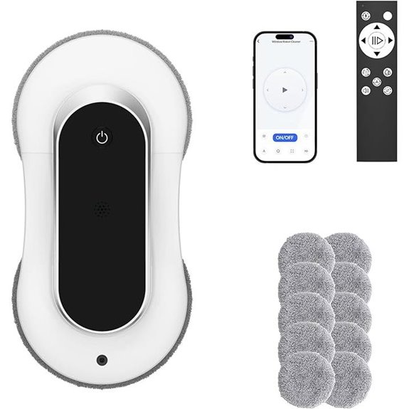 Automatic Window Cleaner Robot with AI Navigation