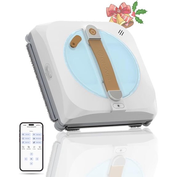 Window Cleaning Robot with App Control and Safety Features