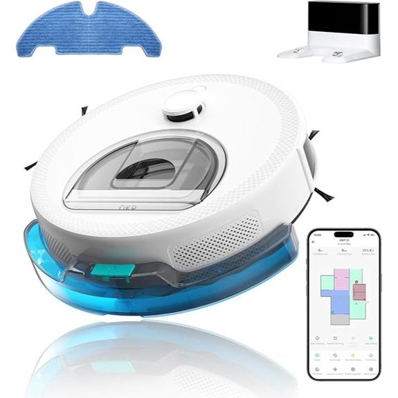 OKP L6 Aqua Robot Vacuum & Mop with App Control