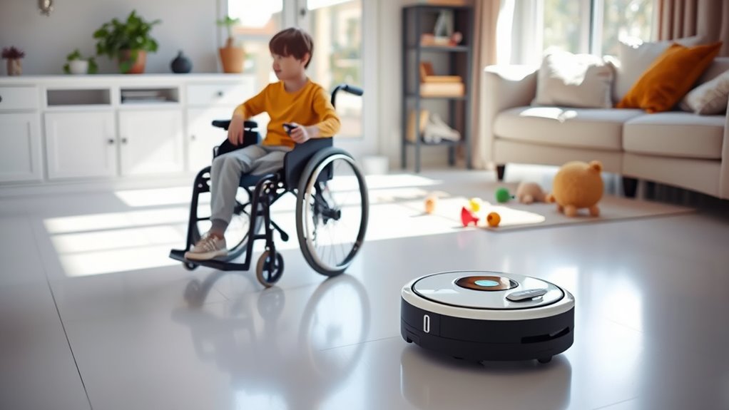 assistive cleaning robot technology