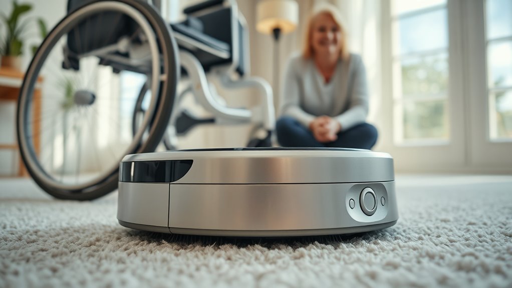 assistive cleaning robots enhance independence