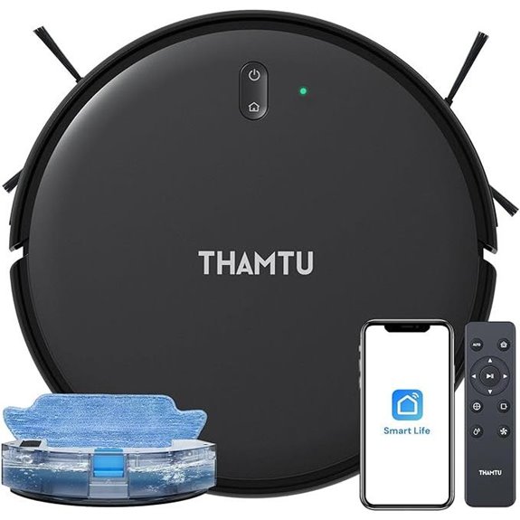 Robot Vacuum & Mop Combo with Auto-Charge