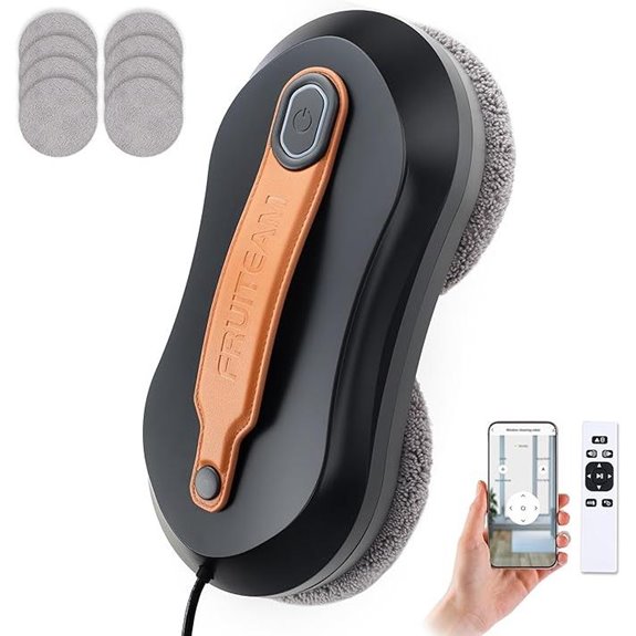 FRUITEAM Automatic Window Cleaning Robot with Remote