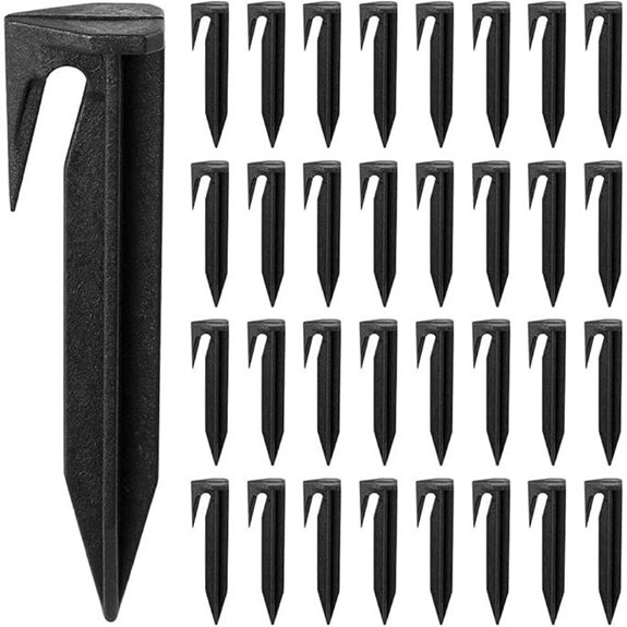 100Pcs Boundary Cable Ground Spikes for Robotic Lawnmowers