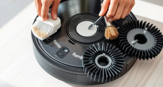 clean roomba filters regularly