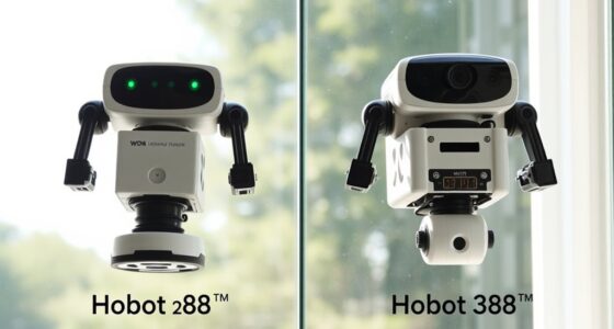 comparing hobot models 298 and 388