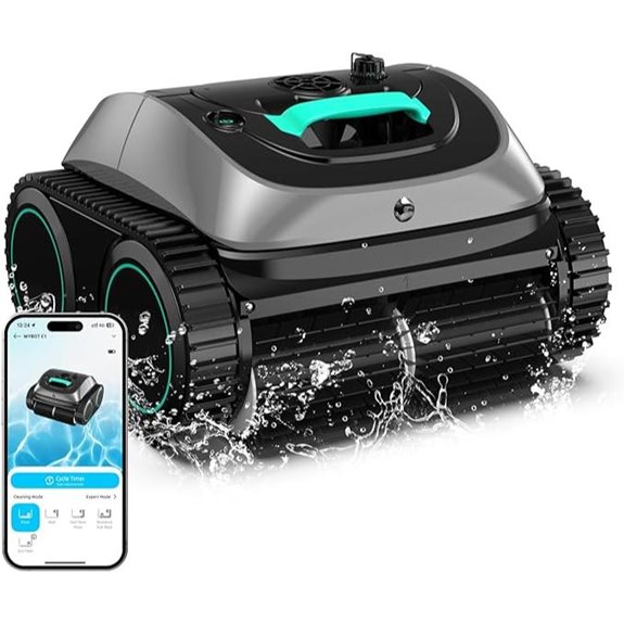 WYBOT C1 Cordless Pool Robot Vacuum (2025 Upgrade)