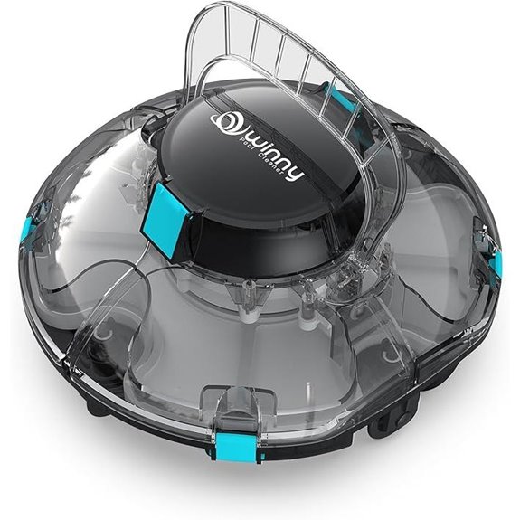 Cordless Robotic Pool Cleaner 80 Min Self-Parking