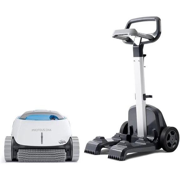 Dolphin Proteus DX4 Robotic Pool Cleaner with Caddy
