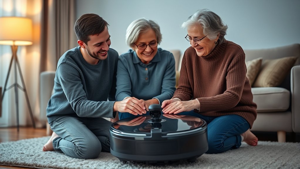 guide parents on robot vacuum