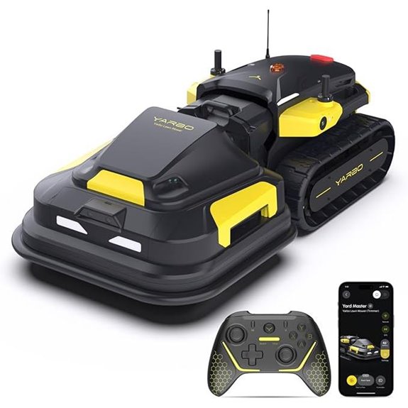 large yard robotic mower
