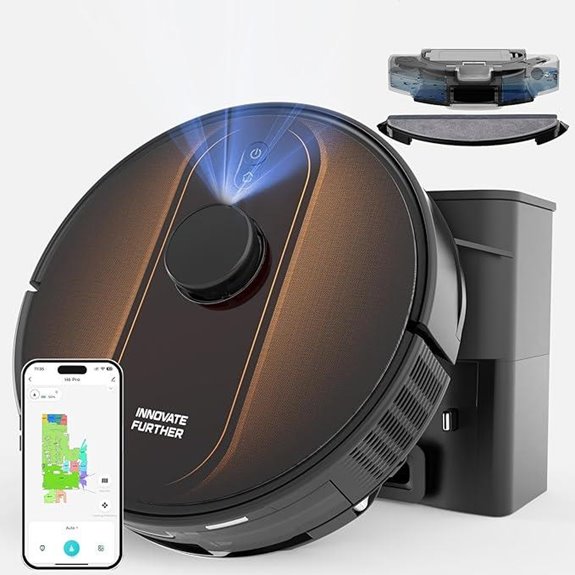 LiDAR Robot Vacuum & Mop with Self-Emptying