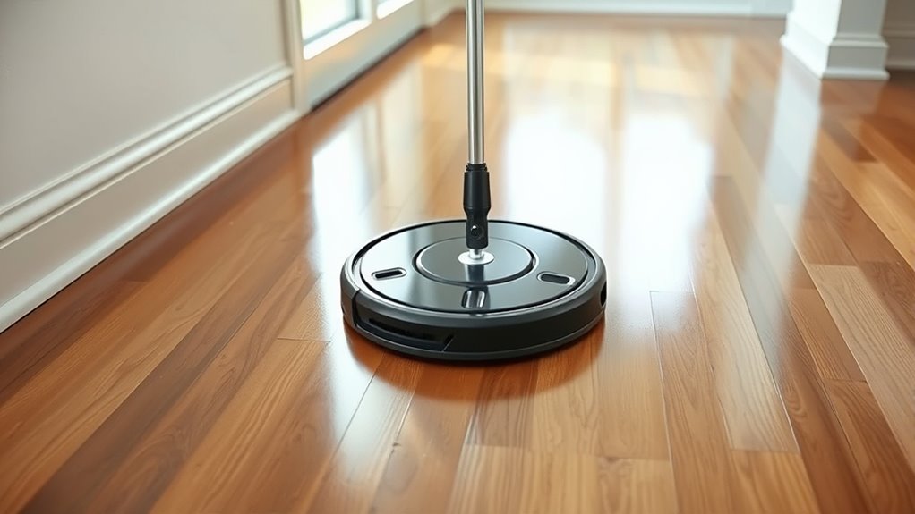 maintain clean dry mop pads