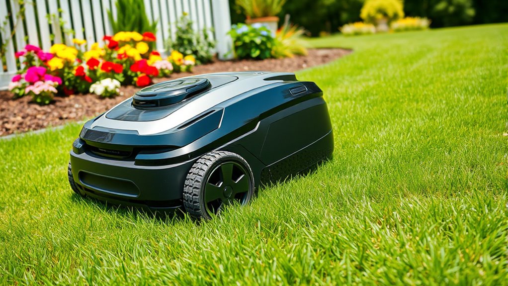 managing escaped robot mowers