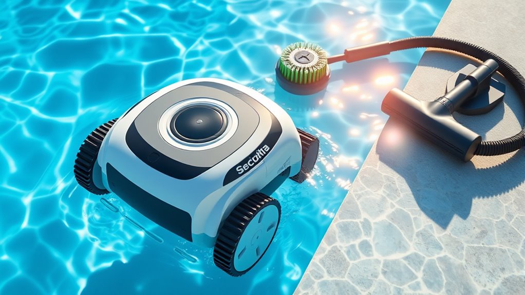 manual cleaning and chemical balance