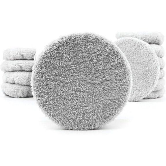 12 Pcs Microfiber Pads for Window Cleaning Robots