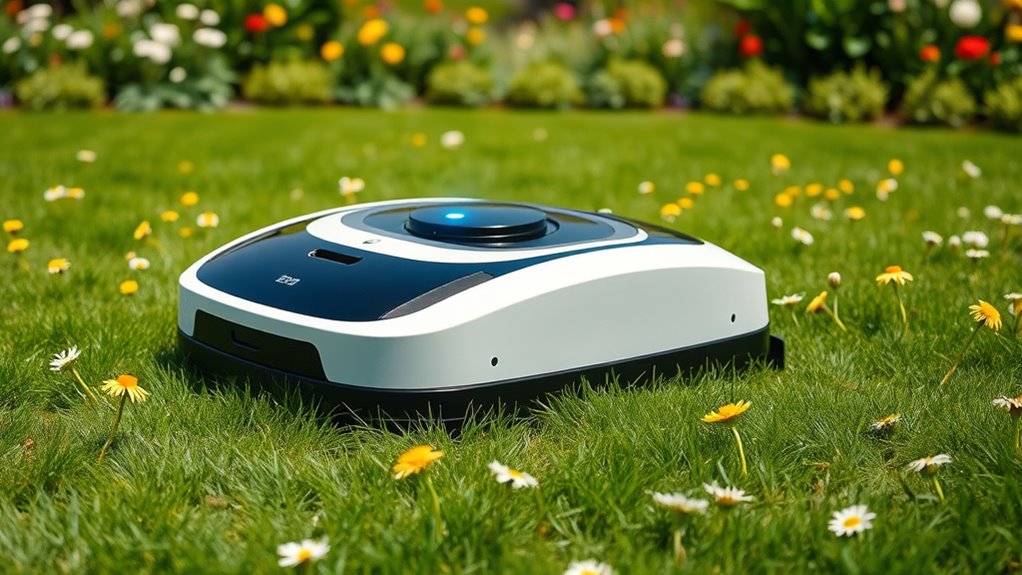 mower battery acreage range