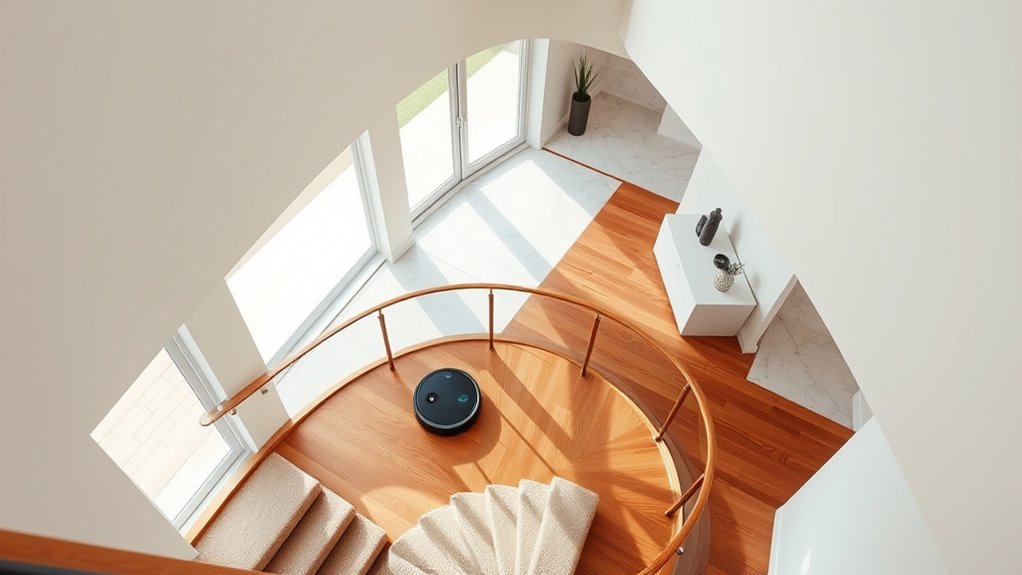 multi floor robot vacuum safety