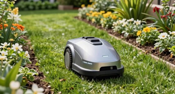 narrow passage robotic mowers