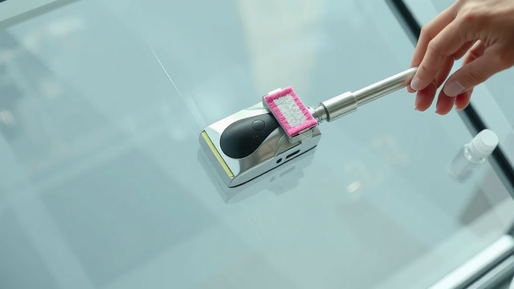 optimize cleaning pads and solution