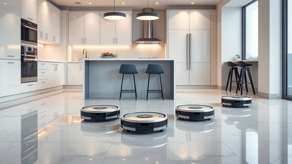 optimized robot cleaning coordination