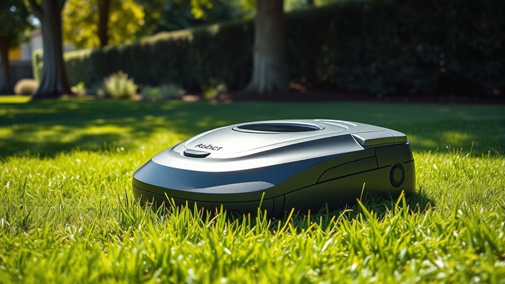 proper lawn mower height